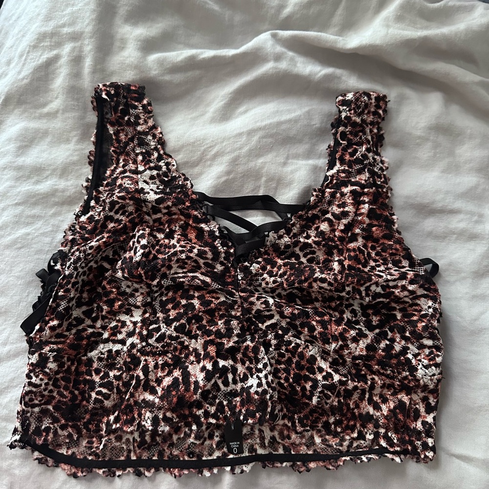 Torrid Curve Leopard Lace Bralette